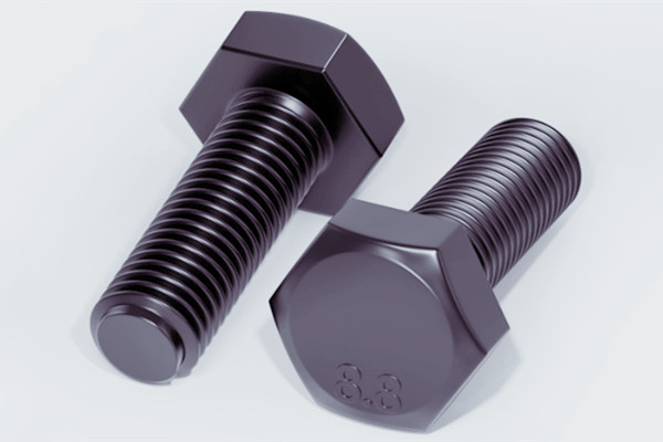 高強度發(fā)黑六角螺栓圖1